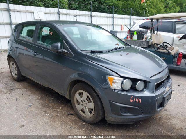  Salvage Chevrolet Sonic