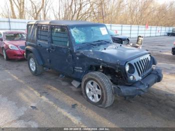  Salvage Jeep Wrangler