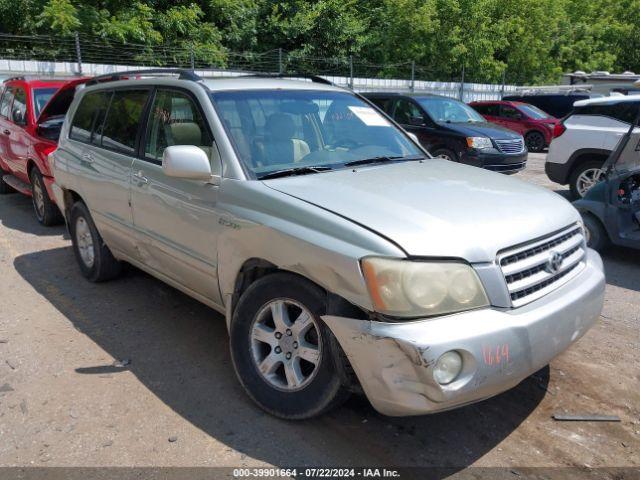  Salvage Toyota Highlander