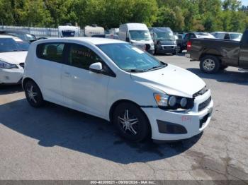  Salvage Chevrolet Sonic