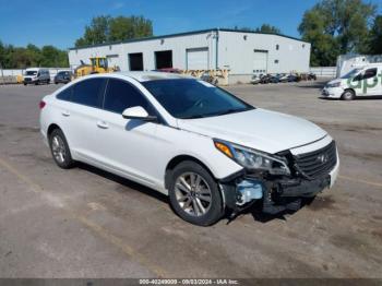  Salvage Hyundai SONATA