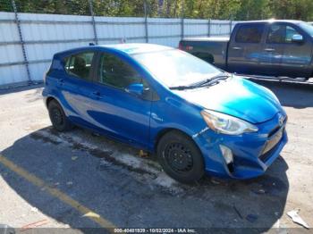  Salvage Toyota Prius c