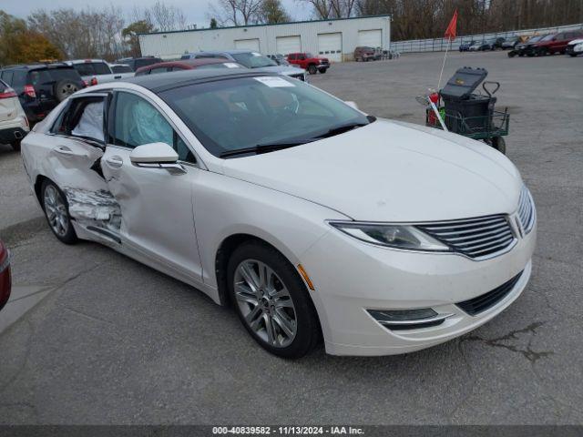  Salvage Lincoln MKZ Hybrid