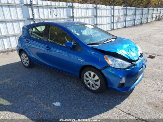  Salvage Toyota Prius c