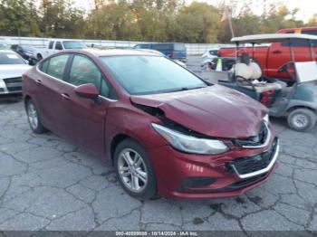  Salvage Chevrolet Cruze