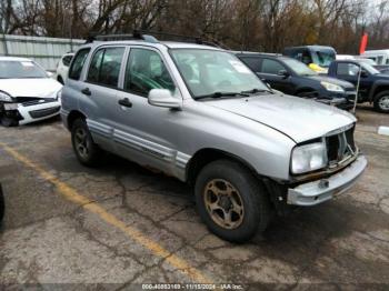  Salvage Chevrolet Tracker