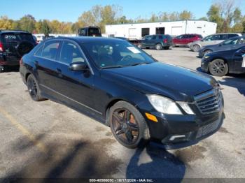  Salvage Mercedes-Benz E-Class