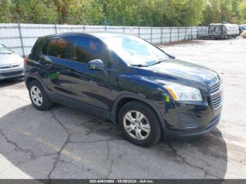  Salvage Chevrolet Trax