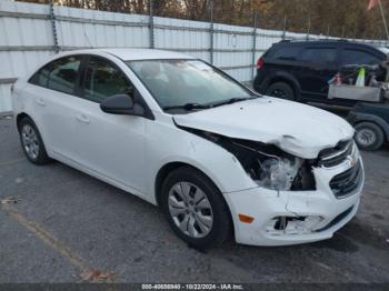  Salvage Chevrolet Cruze