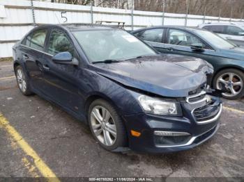  Salvage Chevrolet Cruze