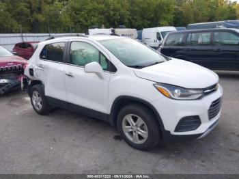  Salvage Chevrolet Trax