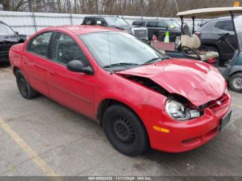  Salvage Dodge Neon