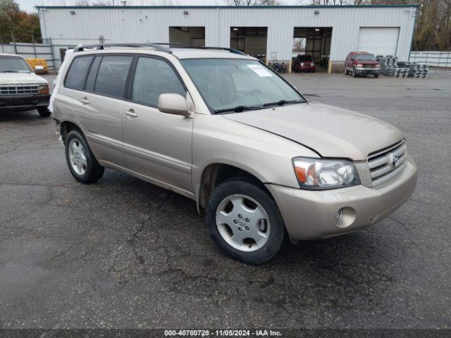  Salvage Toyota Highlander