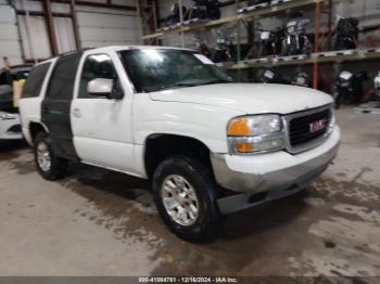  Salvage GMC Yukon