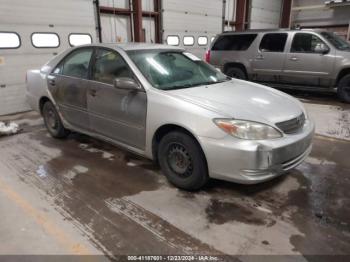  Salvage Toyota Camry