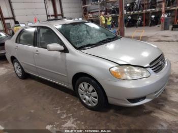  Salvage Toyota Corolla