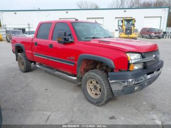  Salvage Chevrolet Silverado 2500