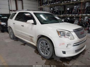  Salvage GMC Acadia