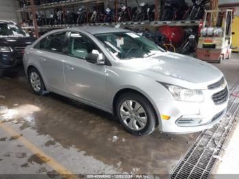  Salvage Chevrolet Cruze