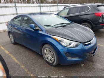  Salvage Hyundai ELANTRA