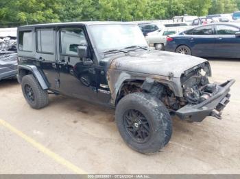  Salvage Jeep Wrangler