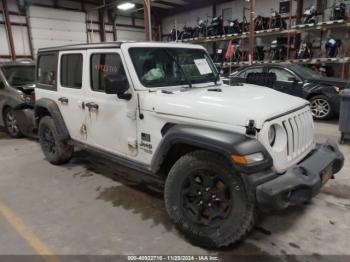  Salvage Jeep Wrangler