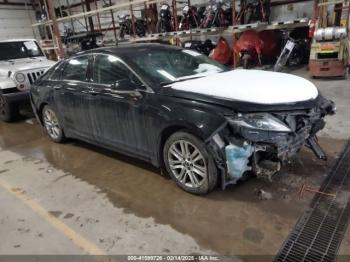  Salvage Lincoln MKZ Hybrid