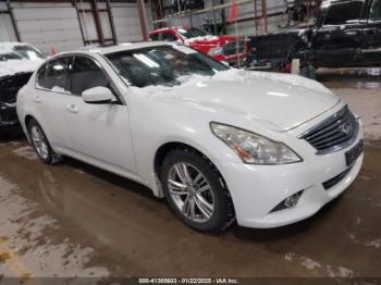  Salvage INFINITI G37x