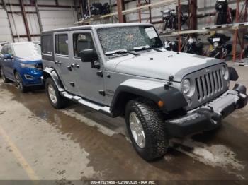  Salvage Jeep Wrangler