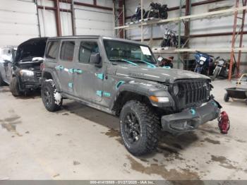  Salvage Jeep Wrangler