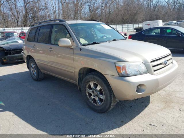  Salvage Toyota Highlander