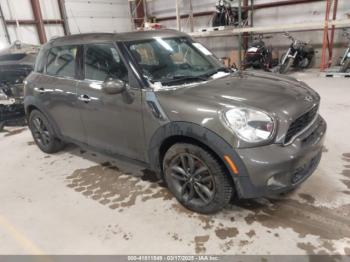  Salvage MINI Cooper S Countryman