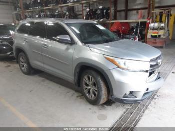  Salvage Toyota Highlander