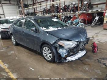  Salvage Toyota Corolla