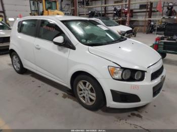  Salvage Chevrolet Sonic