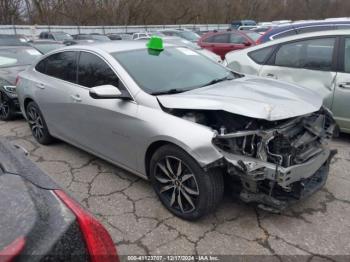  Salvage Chevrolet Malibu