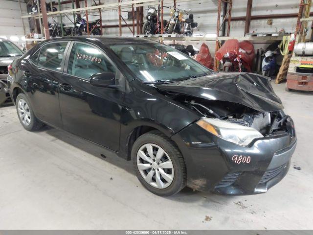  Salvage Toyota Corolla