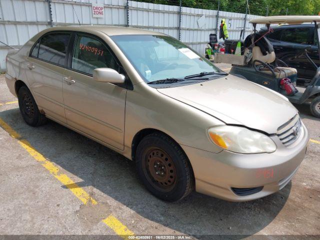  Salvage Toyota Corolla