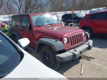  Salvage Jeep Wrangler
