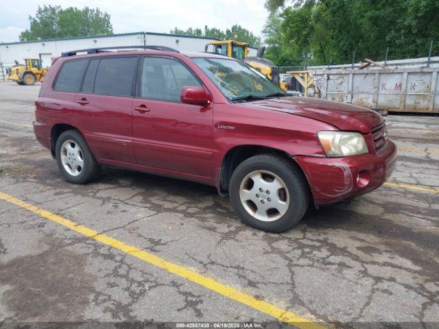  Salvage Toyota Highlander