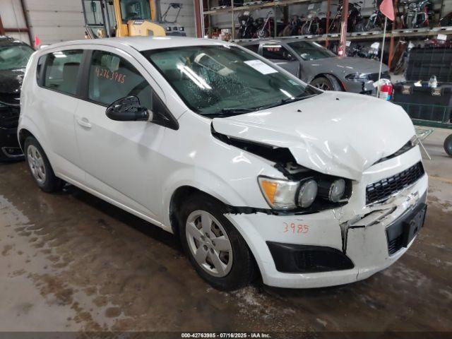  Salvage Chevrolet Sonic