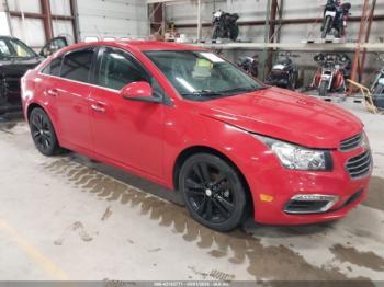  Salvage Chevrolet Cruze