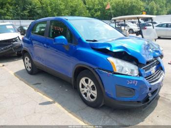  Salvage Chevrolet Trax