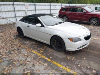  Salvage BMW 6 Series