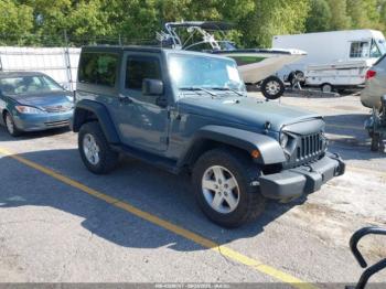  Salvage Jeep Wrangler