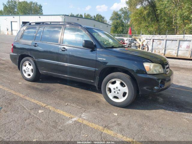  Salvage Toyota Highlander