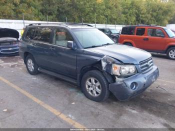  Salvage Toyota Highlander