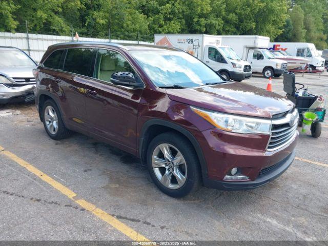  Salvage Toyota Highlander