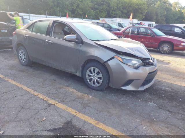  Salvage Toyota Corolla