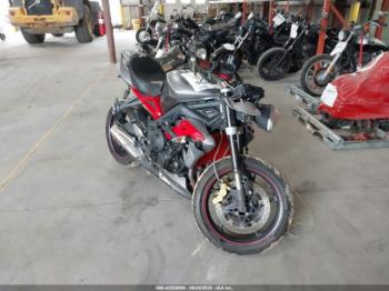  Salvage Triumph Motorcycle Street Triple